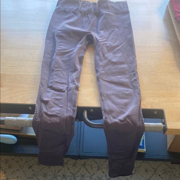 Purple Leggings with Cut Out design on side of legs - Picture 1 of 3